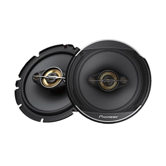 Bocinas de 6 1/2 Pioneer TS A1688S Color Negro 4 Vias 80 W RMS