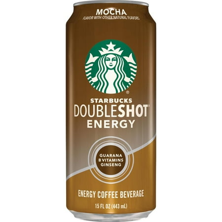 Starbucks Doubleshot Energy Mocha Coffee Energy Drink, 15 oz Can