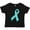 AB-Black, variant on Inktastic Teal Awareness Ribbon Girls Toddler T-Shirt