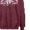 Safety Pink, variant on OXI Hoodie Sweatshirt - Sometimes I Question My Sanity, Basic Casual Hoodie for Men's and Women Fleece Hoodie Long Sleeve - Antiquee Cherry Small