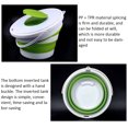 thumbnail image 4 of Cubo plegable portátil para pesca al aire librelavabo para coche (verde 5L) Ndcxsfigh Nuevos Originales, 4 of 6
