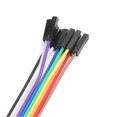 thumbnail image 2 of 20 Pin Male/Female Jumper Test Cable with Alligator Clip for Jumper Wire, 20cm, 2 of 3