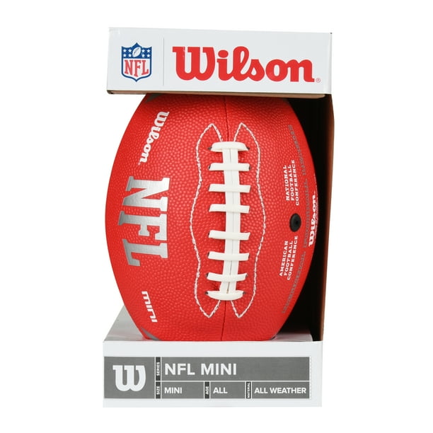Wilson Sporting Goods NFL Size Mini Football Red