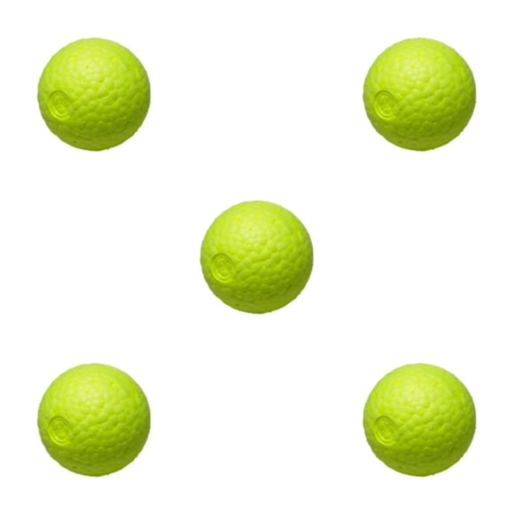 Greeniant Juguete de rugby para perros con rebote irregular y ETPU para juegos interactivos Bolas de juguete resistentes a mordeduras Oro puro 7 Type2 NO2