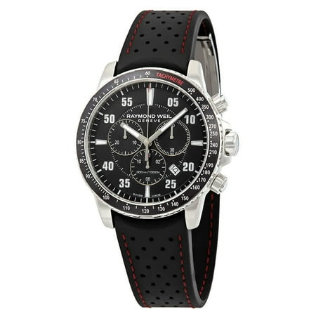 Raymond Weil Tango Chronograph Black Dial Men's Watch 8570-SR1-05207
