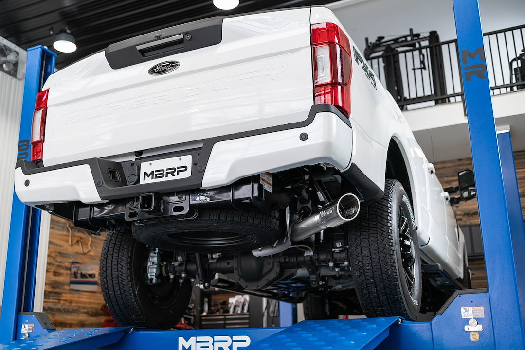 MBRP Exhaust S5247304 Armor Pro Cat Back Exhaust System Fits select: 2017 FORD F250, 2018-2023 FORD F250 SUPER DUTY