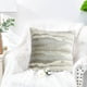 thumbnail image 5 of Funda de almohada con textura de felpa y arena movediza, funda de cojín de sofá sin núcleo, color sentido, 2 uds., 5 of 5