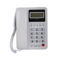 thumbnail image 4 of Desktop Wired Phone, Hotel Wired Phone Calculator Function FSK DTMF KX-T8001CID    for Home Black,White, 4 of 8