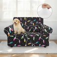 thumbnail image 4 of XYZCANDO Christmas Lights Couch Sofa Covers 1-Piece Stretch Armchair Cover Sofa Covers 1 Cushion Sofa Couch Slipcover Furniture Protection Decorative for Living Room, 4 of 6