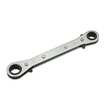 

Uxcell Reversible Ratcheting Wrench 10mm x 12mm Double Box End CR-V