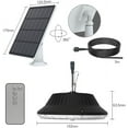 thumbnail image 2 of Veeki Solar Pendant Lights, 4 Lighting Modes Solar Shed Lights Waterproof Motion Sensor Hanging Light Indoor&Outdoor, with Remote Control 16.4ft Cord for Yard Porch Driveway Patio Garage Barn-0621, 2 of 5