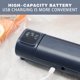 thumbnail image 4 of Máquina de envasado al vacío para alimentos, sistema de sellado portátil para eliminar el aire, ABS, 1500mAh recargable, modos seco/húmedo, 10 bolsas de vacío incluidas, 4 of 7