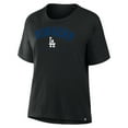 thumbnail image 2 of Women's Fanatics  Black Los Angeles Dodgers Home Run Legacy T-Shirt, 2 of 5