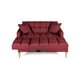 thumbnail image 4 of Sala Modular Reversible De Lino Rojo Modelo Alpak, 4 of 11