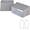 Gray, variant on T Shape Lampshades Set of 2, Natural Linen Top L13.78'' x W7.5''xBottom L15.75''xW9.45''*High 10.24", Easy Assembly Replacement Beige Shade for Table Lamps Floor Lamps,Half and Spider Fitter Included
