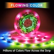 Xtreme Lit Bluetooth LED Light Strip, 200-Foot RGBIC Strip Lights with Color-Chasing Effect