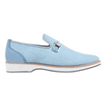 thumbnail image 6 of LIBERTYZENO Mens Classic Formal Shoes Slip On Loafers, Blue 9.5, 6 of 9