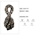 thumbnail image 3 of Fashion Leopard Pattern Lightweight Chiffon Silk Women Scarf, 3 of 4