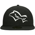 thumbnail image 2 of Men's New Era Black Quad Cities River Bandits Authentic Collection Team Alternate 59FIFTY Fitted Hat, 2 of 5