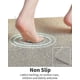 thumbnail image 3 of Alfombra De Ducha Antideslizante, Cómoda Alfombra De Baño para Superficies Texturizadas,Secado Rápido Y Fácil Limpieza Alfombra De Piso De Ducha Beige 24 X 24 Pulgadas, 3 of 5