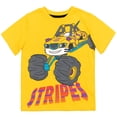 thumbnail image 2 of Blaze and the Monster Machines Blaze Stripes Zeg Toddler Boys 3 Pack T-Shirts Toddler to Little Kid, 2 of 5