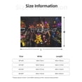 thumbnail image 2 of Lsque Five Nights At Freddy'S Print Flannel Throw Blanket, Ultra-soft Blanket for Bed, Couch, Car, Hypoallergenic Anti-pilling blanket-50"x40", 2 of 8
