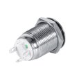 thumbnail image 3 of Interruptor de botón de encendido de 12 mm impermeable tipo momentáneo LED verde 3 V, 3 of 3