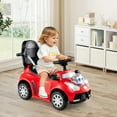 thumbnail image 4 of Gymax 3-in-1 Sliding Walker w/ Adjustable Canopy Horn Music & Light for Boys & Girls Red, 4 of 10