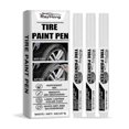 thumbnail image 1 of 3Pcs Car Tire Paint Pen Auto Tire Art Paint Waterproof Persistent Oil Pen, 1 of 5