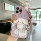 thumbnail image 1 of Cinnamoroll-funda de teléfono 3D Sanrio para mujer, carcasa de silicona suave anticaída para iPhone 13, 12, 11 Pro Max, Mini, XR, XS MAX, 8, X, 7, SE Fivean unisex, 1 of 2