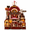 Dessert Workshop, variant on Alnwick Castle Miniature House 3D Puzzle with LED Lights Arts and Crafts Home Decor