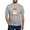 Heather Gray, variant on - Boo Haw: Playful Ghostly Design Men's Classic T Shirt - Fitted T-Shirt, Vintage Fit Soft Cotton Tee
