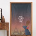 thumbnail image 1 of Cortina de puerta Ratatouille para entrada, cortina opaca con estampado de patrón, cortina divisoria para habitación, tapiz para decoración del hogar, 34" de ancho x 56" de largo, 1 of 7