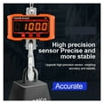 thumbnail image 4 of 1000KG Digital Electronic Scale High-Precision Portable Hanging LED Display Industrial Crane Scale Metal Scales ,Reliability, 4 of 7