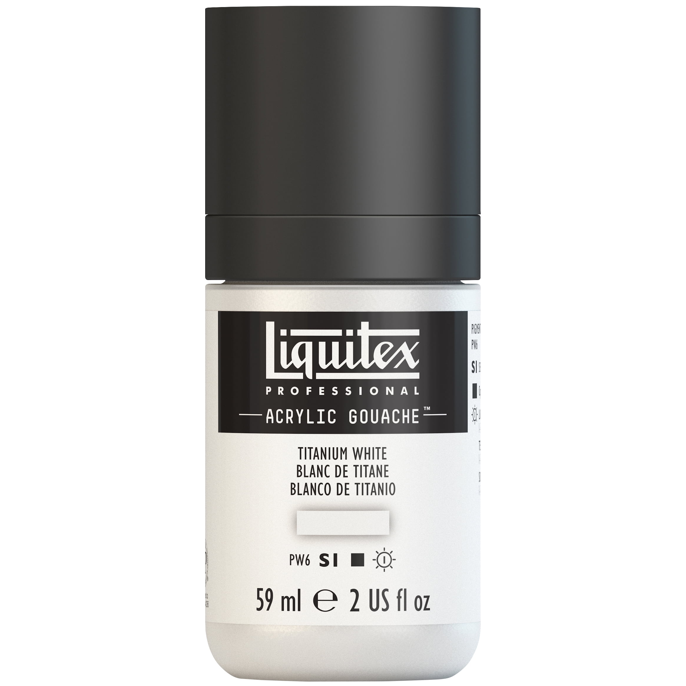Liquitex Professional Acrylic Gouache, 59ml, Titanium White