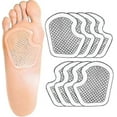 thumbnail image 1 of Sesamoiditis Pads (8 Pieces) Gel Metatarsal Cushions, Ball Of Foot Pain Relief (4 Pairs), 1 of 5