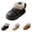 White, variant on Women’s Fluffy Cuff Platform Snow Ankle Boots, Back Bow Waterproof Puffy Short Booties, Thick Fleece Lined Warm Winter Shoes Khaki 5.5-6(36)