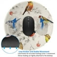 thumbnail image 4 of Disketp Little Birds Small Mouse Pad 7.9x7.9 Inches,Washable Round Mousepad For Office Laptop Computer,Non-Slip Rubber Base Mouse Pads For Wireless Mouse, 4 of 9