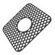 thumbnail image 3 of Protector de fregadero para cocina, alfombrilla antideslizante de silicona resistente al calor para la parte inferior del fregadero de drenaje central, fregadero de porcelana de acero inoxid, 3 of 10