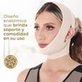 thumbnail image 2 of Faja Mentonera C/Hilado Cobre Beige CH-M Unisex Medivaric, 2 of 5