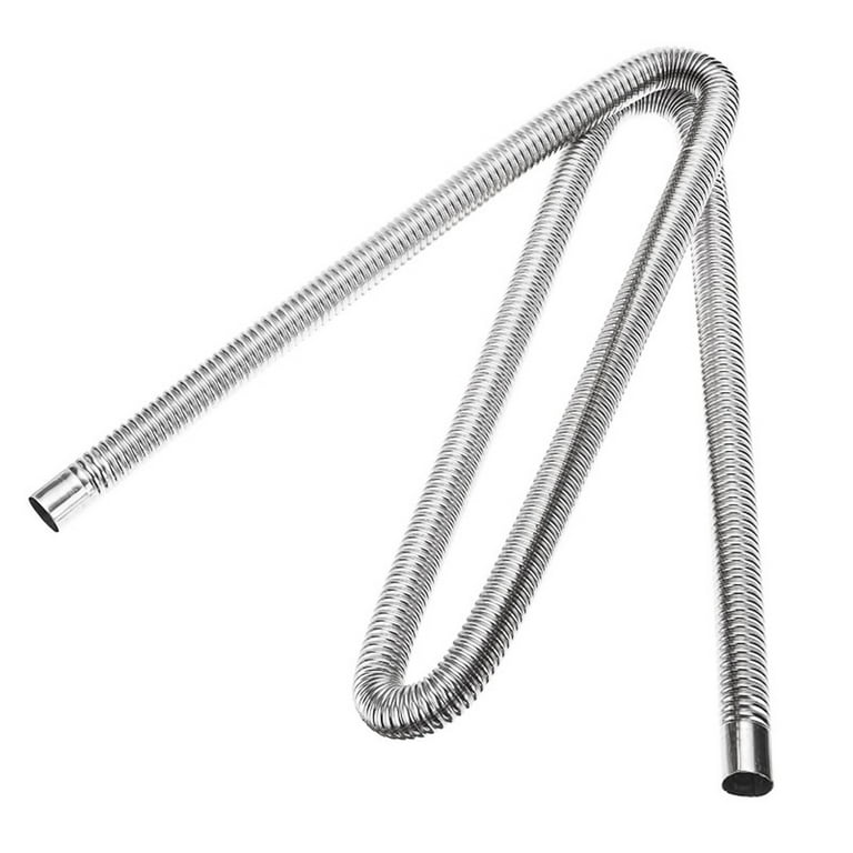 Exhaust Hose Stainless Steel Exhaust Pipe 25 mm Gas Vent Hose Car Heater  Stainless Steel Exhaust Pipe Auxiliary Heater Fuel Tank Exhaust Pipe for