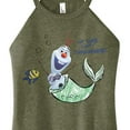 thumbnail image 3 of Frozen - Olaf Presents - Olaf Ariel -Juniors High Neck Tank Top, 3 of 5