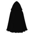 thumbnail image 6 of THDHVS shawl wraps for women,Poncho Shawl,Unisex Christmas Cape with Lace Trim and Velvet Fabric for Family Celebration Short Hooded Cloak Adds Festive Style To Your Holiday Wardrobe, 6 of 7