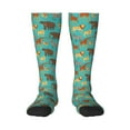 thumbnail image 2 of Picia Women Crew Soft Moisture-wicking Socks Cute Animals Pattern Design Cotton Socks, One Size fit All, 2 of 9