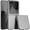 Gray, variant on TJS Phone Case for Samsung Z Flip 8 Flip, Slim Matte Finish Snap On Protective Cover (Black)