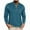 Blue, variant on Men's T Shirt Long Sleeve Button Down Solid Color Crewneck Casual Classic Heavyweight Slim Fit Pullover Shirt Tops