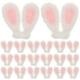 thumbnail image 1 of 20pcs Plush Rabbit Ear DIY Craft Rabbit Ear Hair Clips Headband DIY Rabbit Ear Decors, 1 of 9
