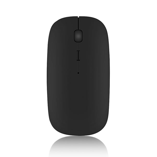 Usb Ratón Inalámbrico Óptico Para Computadora 1600 Dpi Ratón Ultra Delgado Pc Computadora Portátil Escritorio 2.4G Advancent EL013853-01