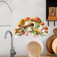 thumbnail image 2 of Adhesivos de pared con diseño de acuarela, setas, ajo y verduras, 2 of 3