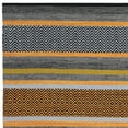 thumbnail image 5 of SAFAVIEH Montauk Rothesay Striped Soft Braided Cotton Area Rug, Navy/Multi, 5' x 8', 5 of 6